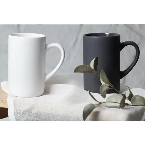 Tazza in ceramica finitura esterna opaca e interna lucida da 380ml