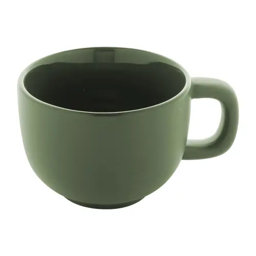 Set 2 tazze da cappuccino in ceramica con piattini 200ml