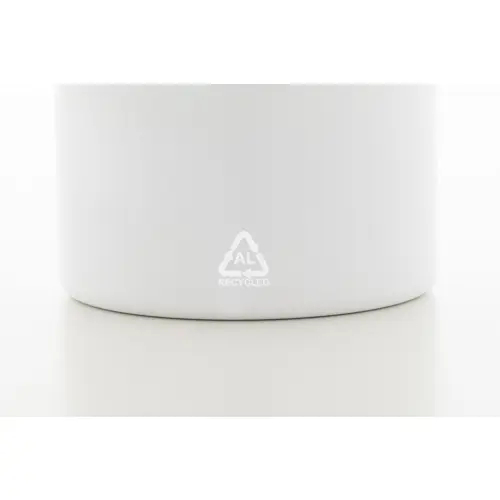 Borraccia in alluminio riciclato e coperchio bambù e laccio in silicone da 600ml