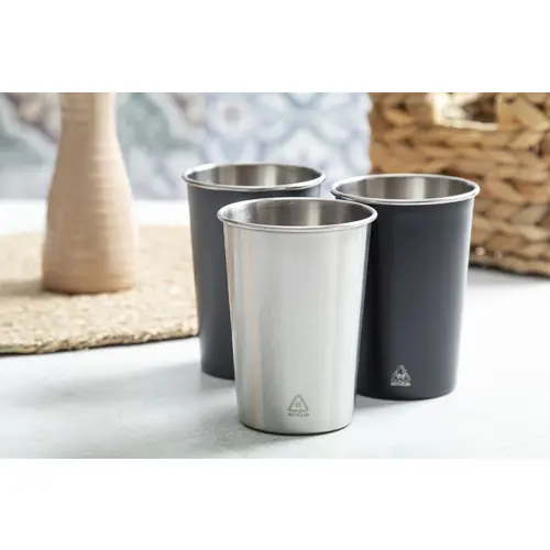 Bicchiere in acciaio inox riciclato da 350ml