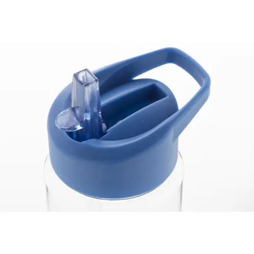 Borraccia sportiva in RPET con cannuccia da 650ml