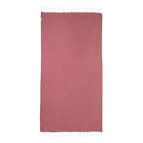 Telo mare Pareo in cotone riciclato e  poliestere RPET 180gr 90x180cm