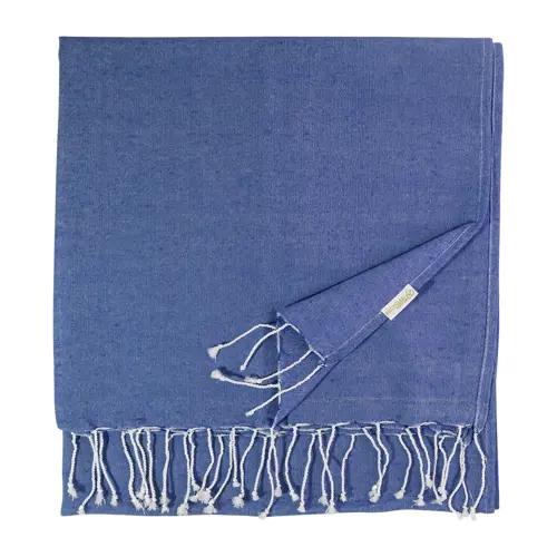 Telo mare Pareo in cotone riciclato e  poliestere RPET 180gr 90x180cm