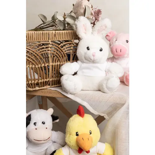 Coniglietto di peluche in RPET