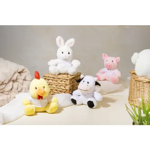 Gallo di peluche in RPET