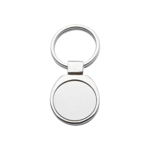 Portachiavi rotondo in metallo
