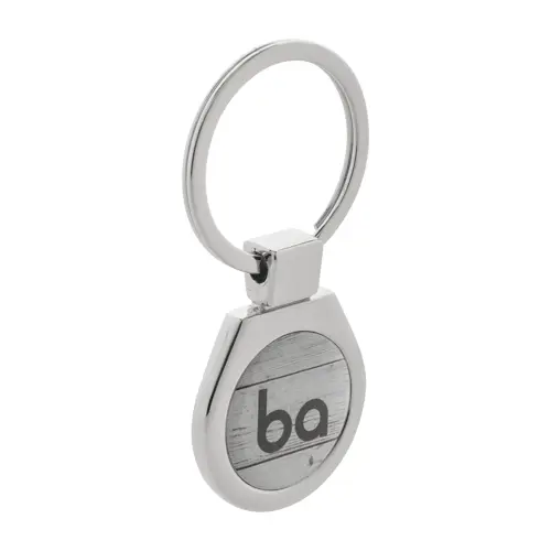 Portachiavi rotondo in metallo