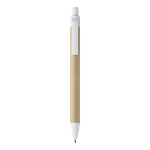 Block notes copertina in pelle PU riciclata fogli a righe segna pagine e penna refill blu