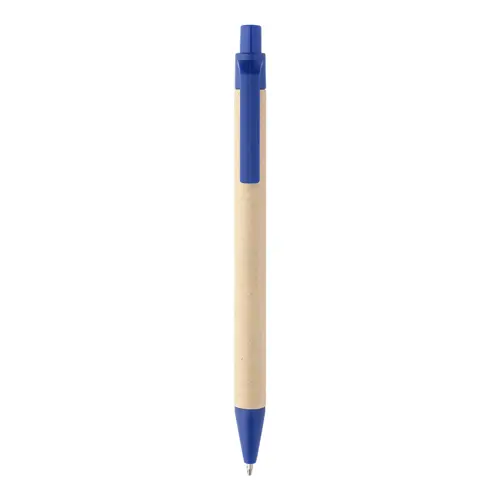 Block notes copertina in pelle PU riciclata fogli a righe segna pagine e penna refill blu