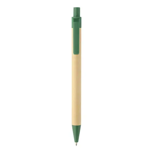 Block notes copertina in pelle PU riciclata fogli a righe segna pagine e penna refill blu