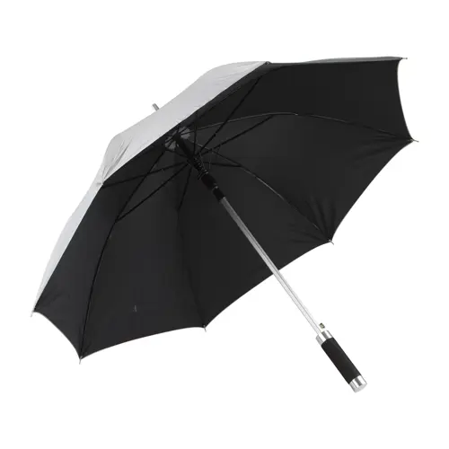 Ombrello automatico con struttura in metallo e manico in alluminio ø1060×850mm