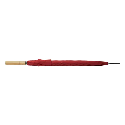 Ombrello antivento in RPET con apertura automatica e manico in legno ø1040×840mm