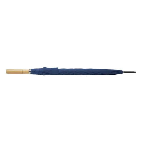 Ombrello antivento in RPET con apertura automatica e manico in legno ø1040×840mm