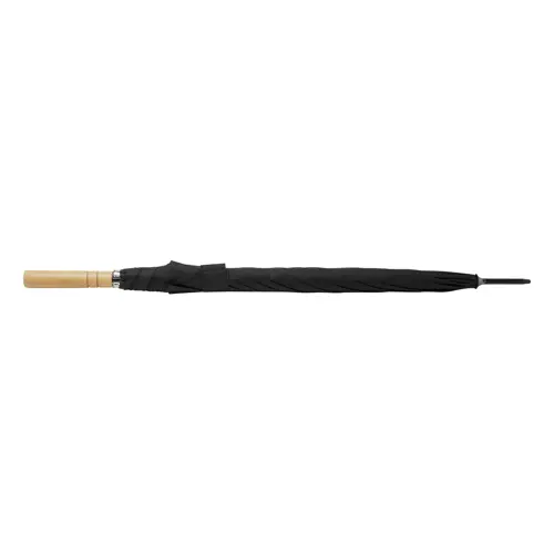 Ombrello antivento in RPET con apertura automatica e manico in legno ø1040×840mm