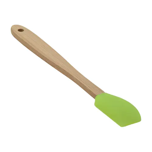 Spatola in silicone e bambù