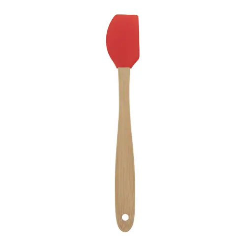 Spatola in silicone e bambù