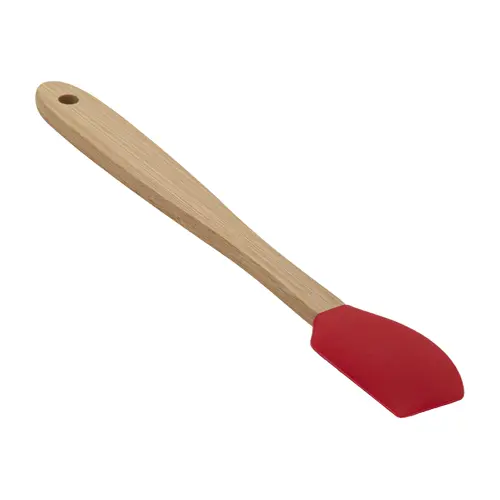Spatola in silicone e bambù