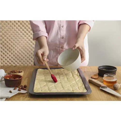 Pennello cucina in silicone e bambù