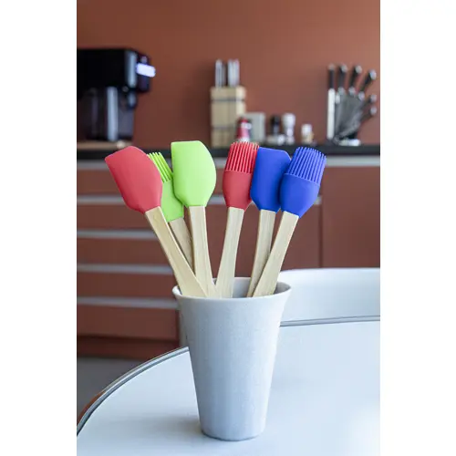 Pennello cucina in silicone e bambù