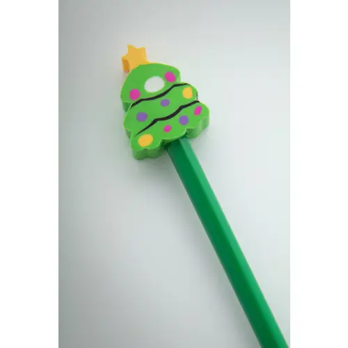 Matita natalizia temperata e mina HB