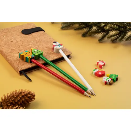 Matita natalizia temperata e mina HB