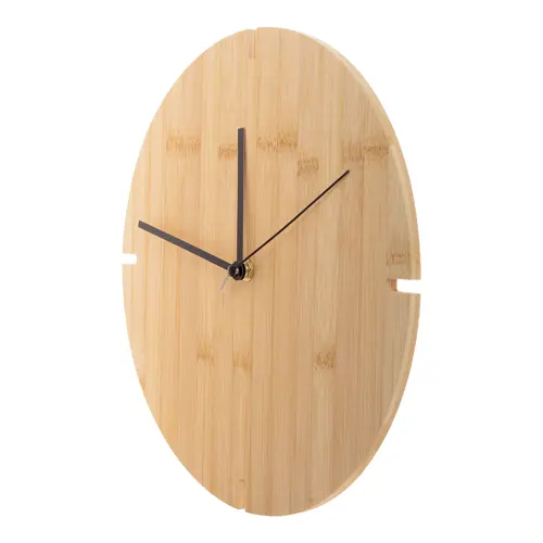 Orologio da parete in bambù ø300mm