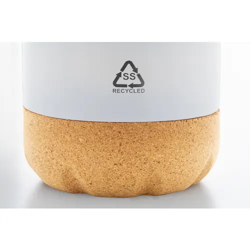 Borraccia termica in acciaio inox a doppia parete e base in sughero 500ml