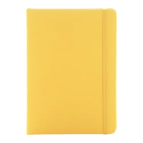 Block notes A5 in PU riciclato RPU con fogli neutri in carta riciclata