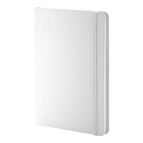 Block notes A5 in PU riciclato RPU con fogli neutri in carta riciclata