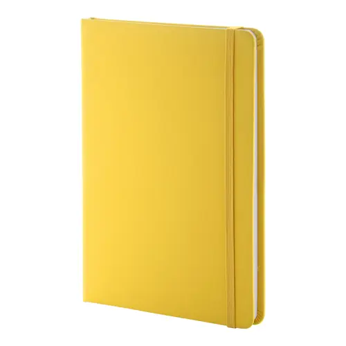 Block notes A5 in PU riciclato RPU con fogli neutri in carta riciclata