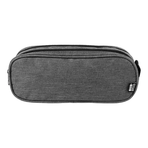 Astuccio in RPET per penne a 2 scomparti