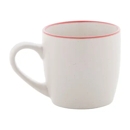 Tazza natalizia da 320ml con disegno natalizio e finitura maculata