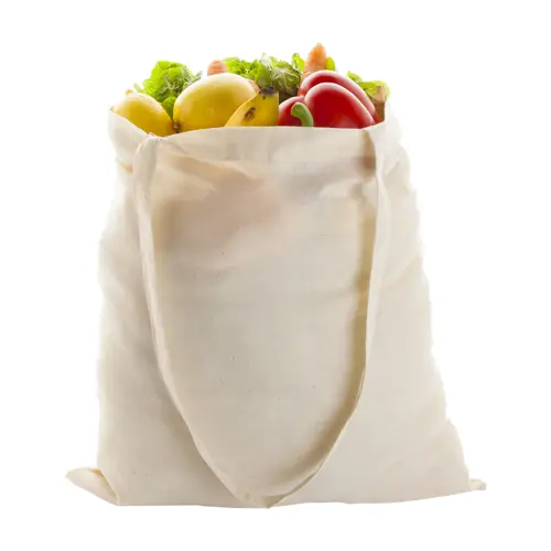 Shopper leggera in Cotone con manici lunghi da 105gr 37x41cm