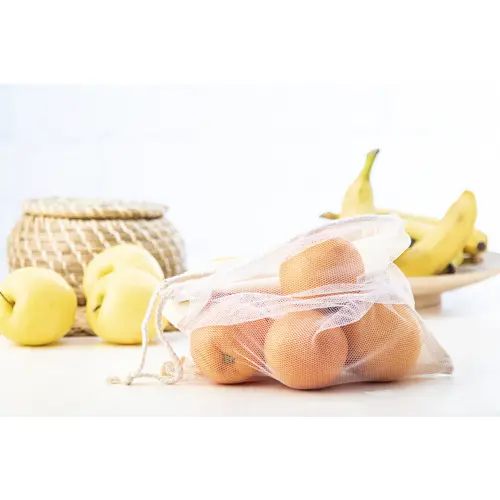 Sacca per frutta e verdura a rete trasparente da 95gr 29x32cm