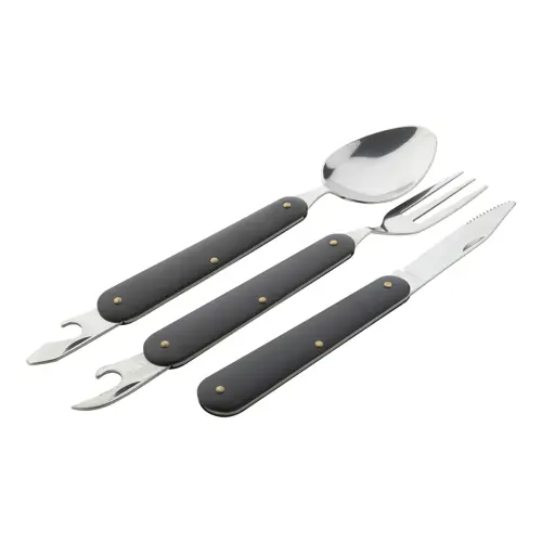 Set posate pieghevoli per campeggio