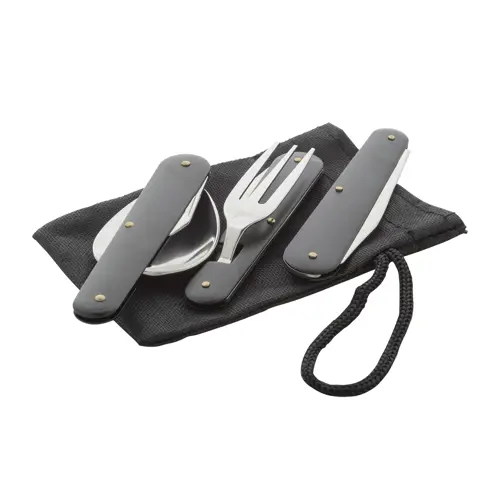 Set posate pieghevoli per campeggio