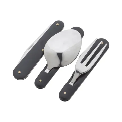 Set posate pieghevoli per campeggio