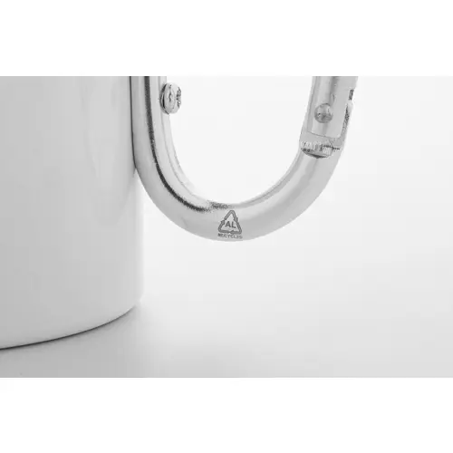 Tazza termica in acciaio inox riciclato da 300ml ideale per sublimazione con moschettone
