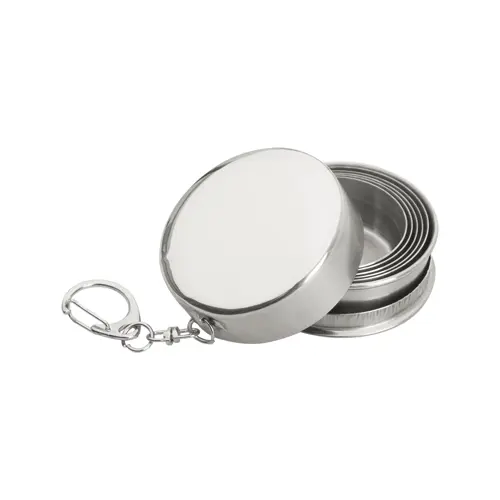 Bicchiere pieghevole in acciaio inox da 70ml