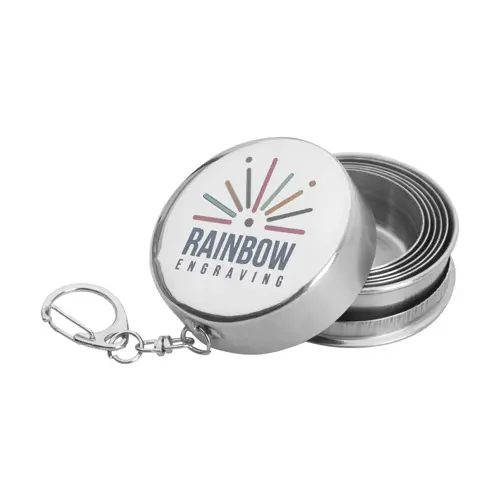 Bicchiere pieghevole in acciaio inox da 70ml