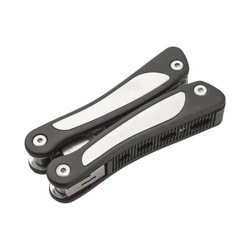 Pinza multifunzionale in acciaio 9 funzioni con custodia in poliestere 70×141×40 mm
