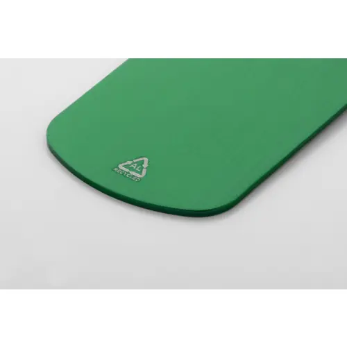 Portachiavi in alluminio riciclato con anello in metallo