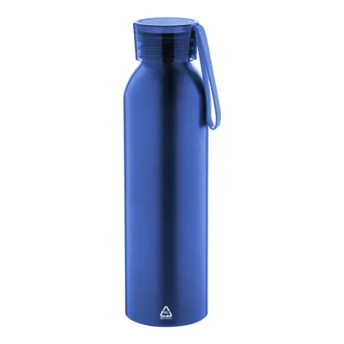 Borraccia in alluminio riciclato e laccio in silicone da 600ml