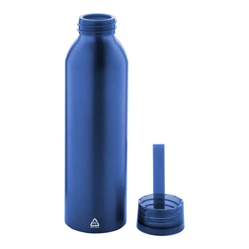 Borraccia in alluminio riciclato e laccio in silicone da 600ml