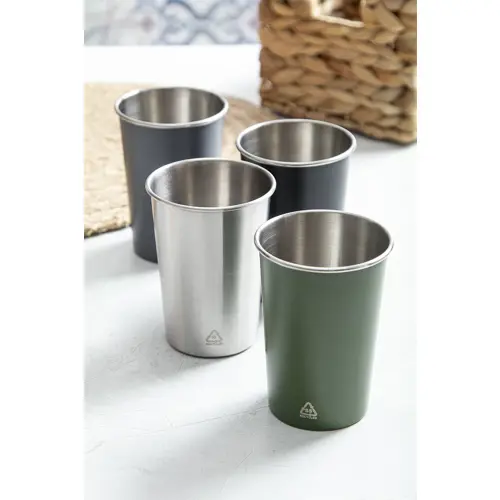 Bicchiere in acciaio riciclato da 350ml