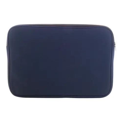 Custodia per pc da 15" in cotone riciclato e poliestere RPET imbottita con tasca frontale 400×270×30mm