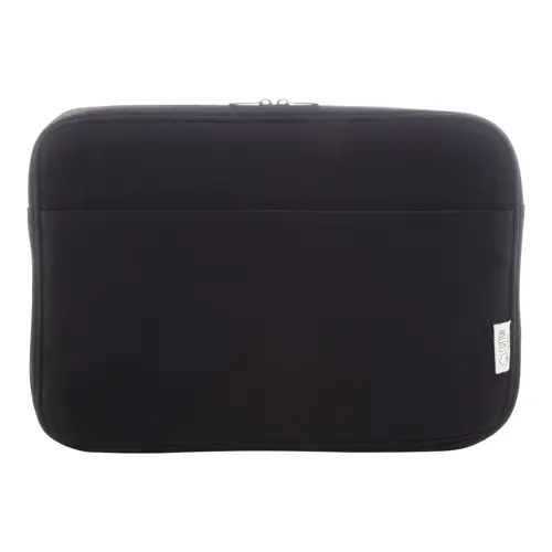 Custodia per pc da 15" in cotone riciclato e poliestere RPET imbottita con tasca frontale 400×270×30mm