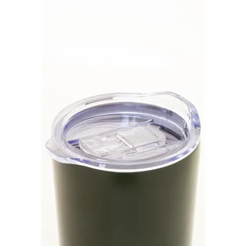 Tazza termica in acciaio inox riciclato e coperchio in PS da 600ml