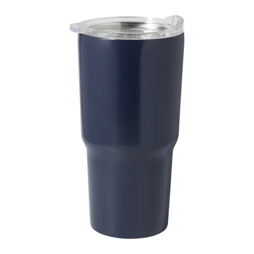 Tazza termica in acciaio inox riciclato e coperchio in PS da 600ml