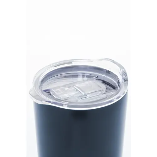 Tazza termica in acciaio inox riciclato e coperchio in PS da 600ml